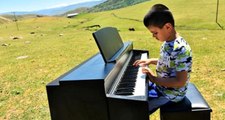 'Kusursuz kulak' Bager, Fazıl Say ile piyano çaldı