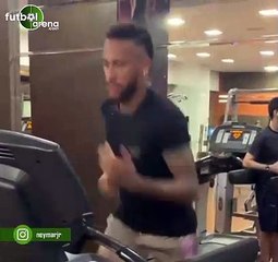 Neymar'dan yeni sezona hazırlık
