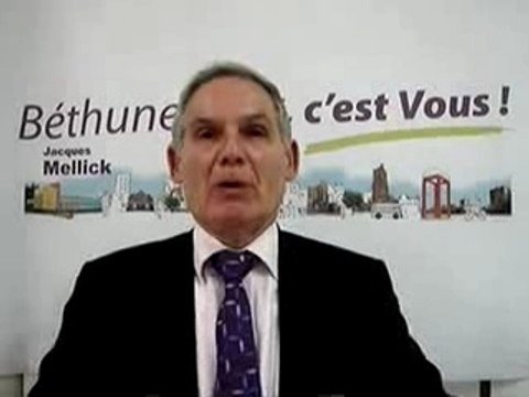 Candidature officielle de Jacques Mellick - Béthune 2008.