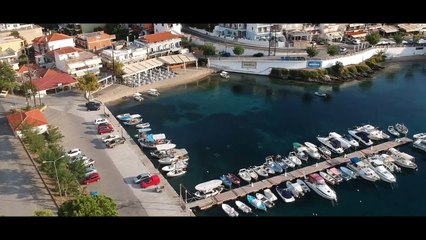 Neos Marmaras, Greece by drone - Music:  Sirtaki Misirlou cha cha (remix)