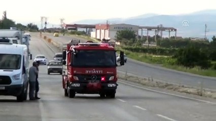 Fabrikanın çatısında yangın - MANİSA