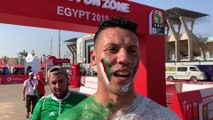 Supporter algérien avant le choc face au Sénégal !