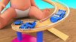 Wooden Duck Train Color Cream Biscuits 3D - Learn Colors for Children Kids Toddlers Colors Education