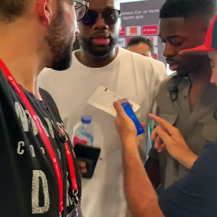 Ousmane Dembélé débarque au stade du Caire pour suivre Sénégal-Algérie !