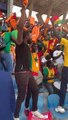 Les fans Sénégalais savent mettre l'ambiance aussi !