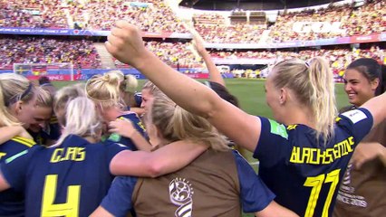 Alemania-Suecia: vídeo, goles y resumen (cuartos de final) Francia 2019