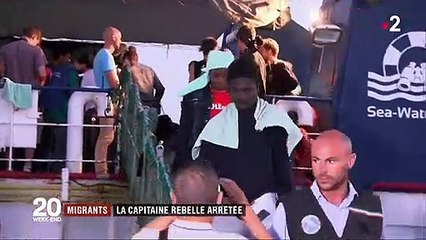 Migrants : la capitaine du Sea-Watch a été interpellée à Lampedusa