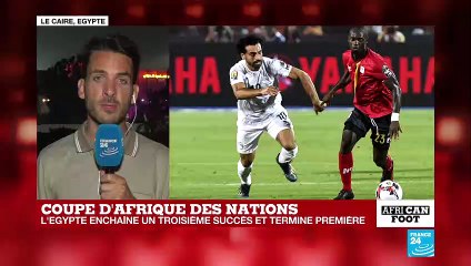 CAN-2019 : L'Egypte enchaîne un 3e succès et termine première de son groupe