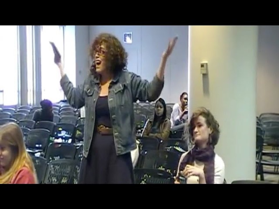 Super Arrogant, Ignorant, Radical Socialist, Feminist College Girl Gets Owned By Ann McElhinney