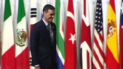Sánchez dice que G20 es "clave" para una "globalización justa"