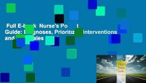 Full E-book  Nurse's Pocket Guide: Diagnoses, Prioritized Interventions and Rationales  Best