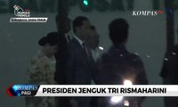 Presiden Joko Widodo Jenguk Tri Rismaharini