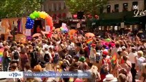 Gay Pride : Des milliers de personnes à Paris pour la Marche des Fiertés sous un soleil de plomb pour les 50 ans des émeutes de Stonewall à New York