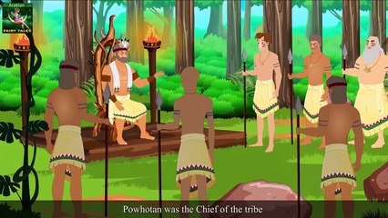 بوكاهونتاس - Pocahontas Story in Arabic - Arabian Fairy Tales
