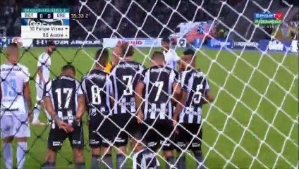 gol do gremio jean pierre 1x0
