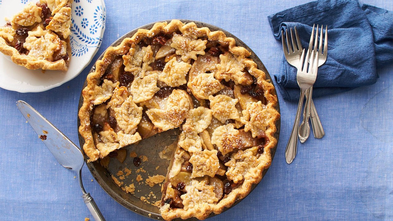Apple-Bourbon Pie