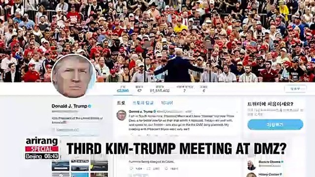 Possibility of a historic Kim-Trump meeting at DMZ hangs in the air