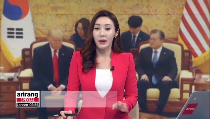 Trump says meeting with Pres. Moon went well