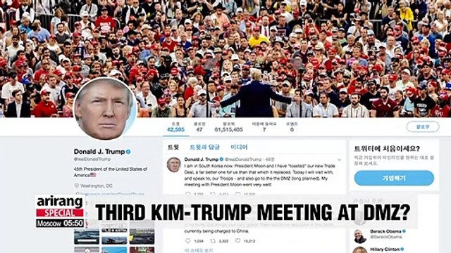 Possibility of a historic Kim-Trump meeting at DMZ hangs in the air