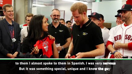 I was so nervous meeting royalty I almost spoke in Spanish - Red Sox manager