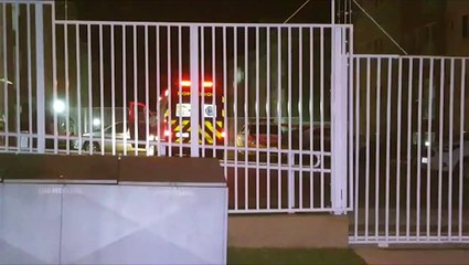 Vítima de esfaqueamento é socorrida pelo Siate no Conjunto Riviera