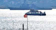 ABD Donanmasına ait savaş gemisi, İstanbul Boğazı'nı geçip Karadeniz'e girdi