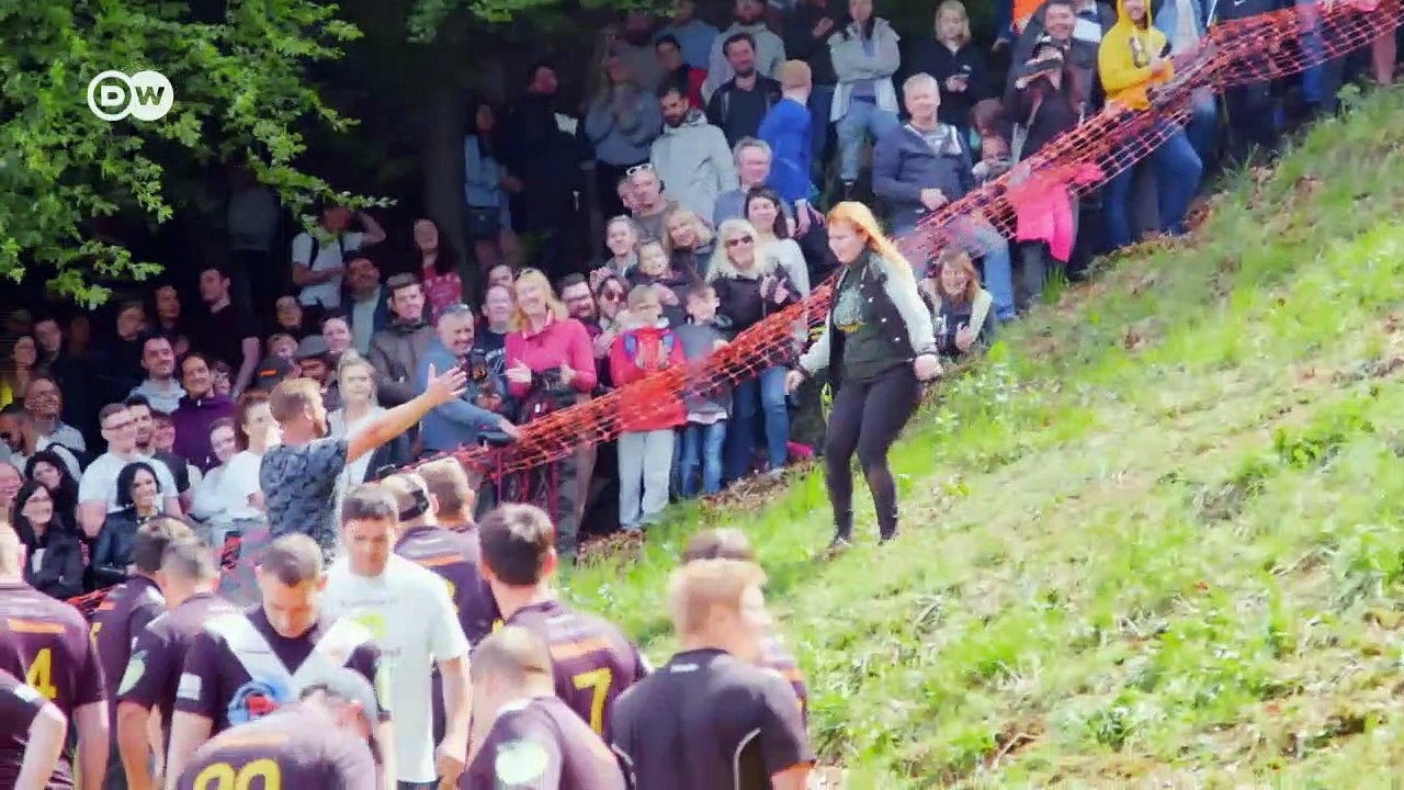 Abenteuer Tradition: Käserennen in England | Euromaxx