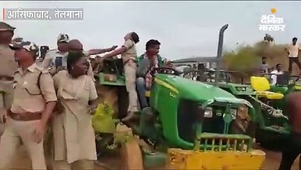 विधायक के भाई ने महिला वन अधिकारी को डंडे से पीटा
