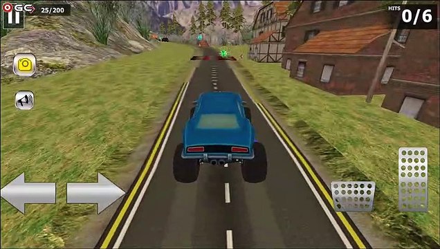 Monster Truck Games Blue Monster 4x4 Offroad Stunt Race - Android Gameplay FHD