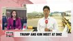 U.S. President Trump and North Korean leader Kim meet at DMZ
