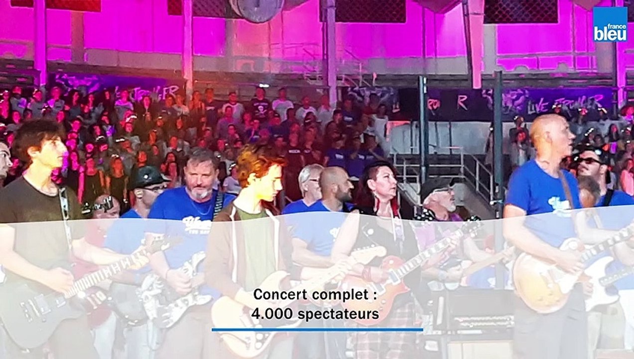 Concert de We are the Band dans les arènes de Dax