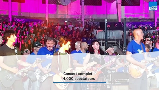 Concert de We are the Band dans les arènes de Dax