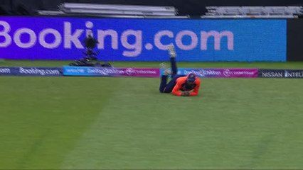 Roy walks off as Jadeja's diving catch ends opening partnership