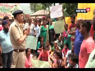 NH-21 पर परिजनों ने लगाया जाम और कहा-हमारे लड़के ने नहर में नहीं लगाई छलांग...