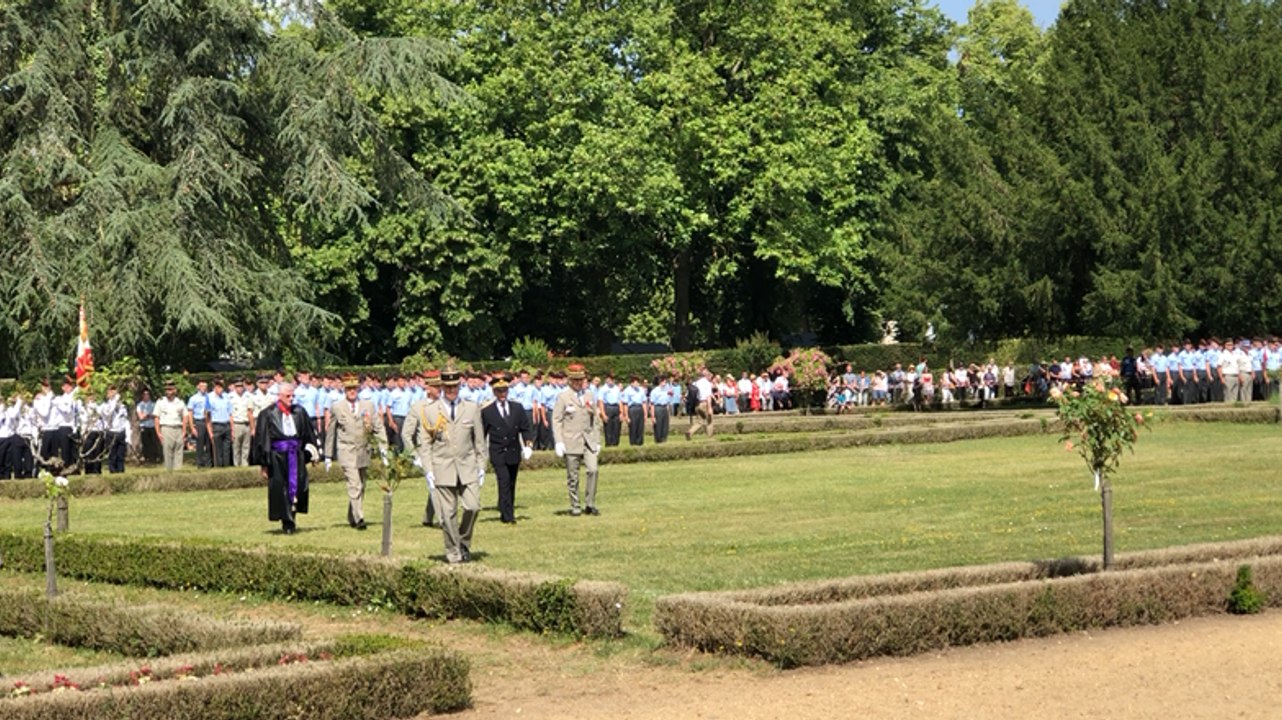 Les élèves du Prytanée à la Fête du Trime à La Flèche