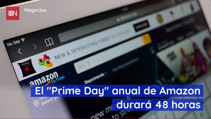 El "Prime Day" anual de Amazon durará 48 horas