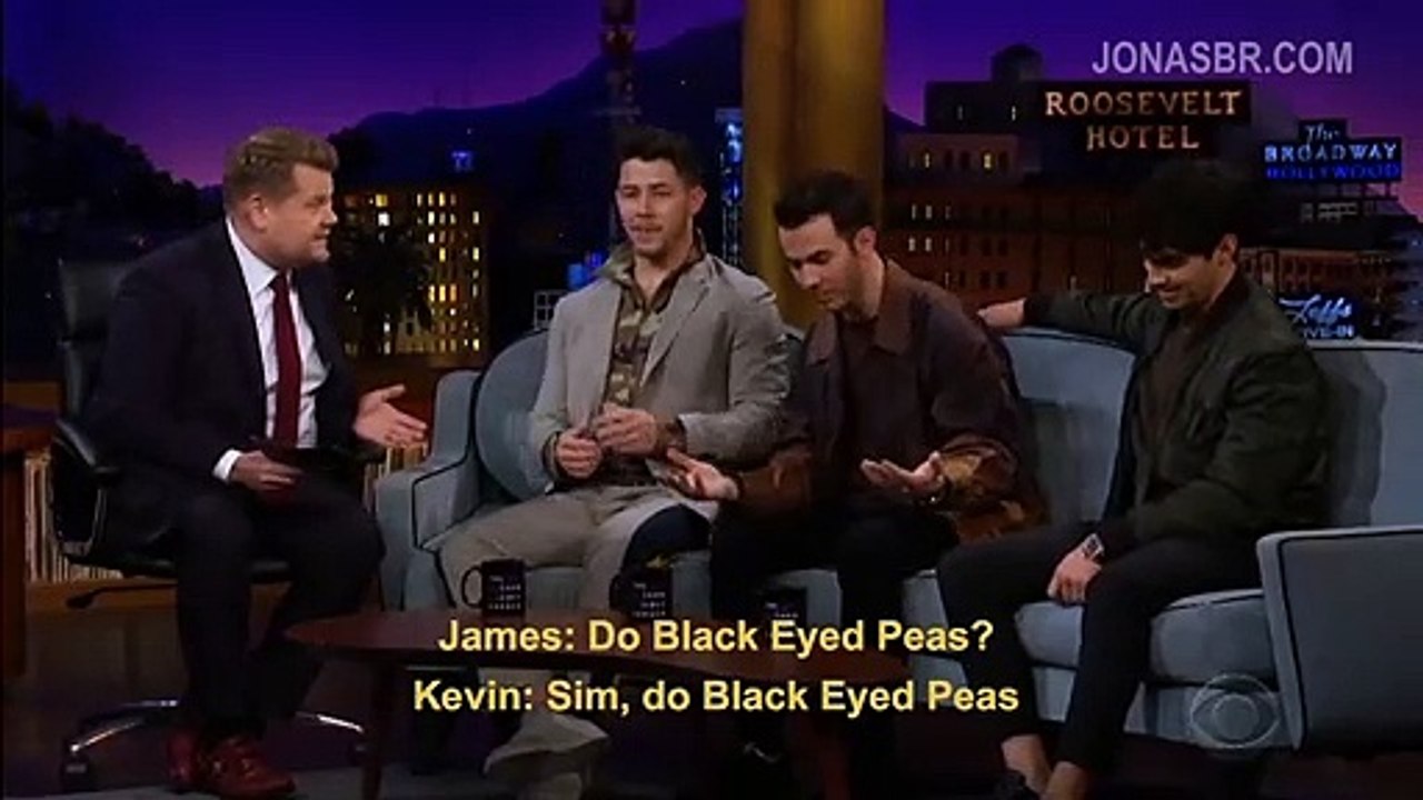 LEGENDADO - LATE LATE SHOW | Nick Jonas explica a volta da banda