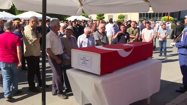 Şehit Teğmen Güngör Dolunay son yolculuğuna uğurlandı - İZMİR