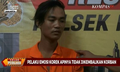Masalah Korek Api Buruh Bangunan Meregang Nyawa