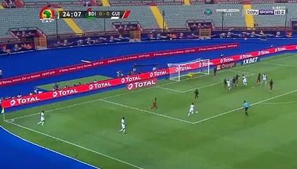 Burundi 0 - 1 Guinea Mohamed Yattara Goal