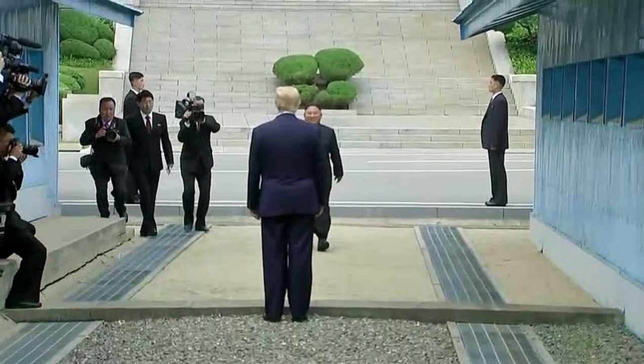 Trump als erster US-Präsident in Nordkorea