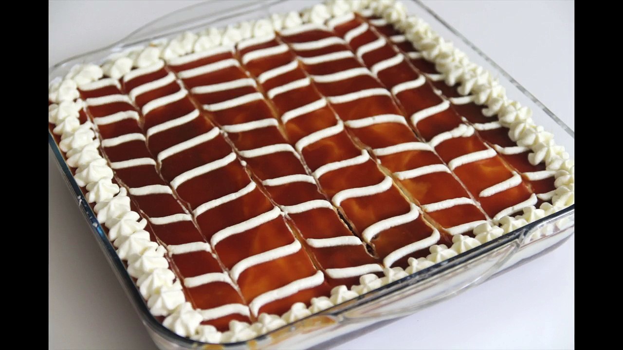 Gâteau au chocolat caramel