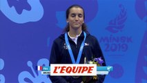 La médaille de bronze de Bouderbane - Jeux Européens - Karaté