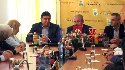 TBMM Başkanı Şentop ata toprağı Gevgeli'de