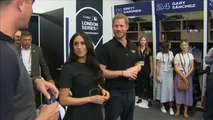 Prinz Harry und Meghan Markle besuchen Baseball-Spiel in East London