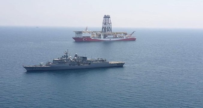 Yavuz sondaj gemisi Mersin açıklarına ulaştı