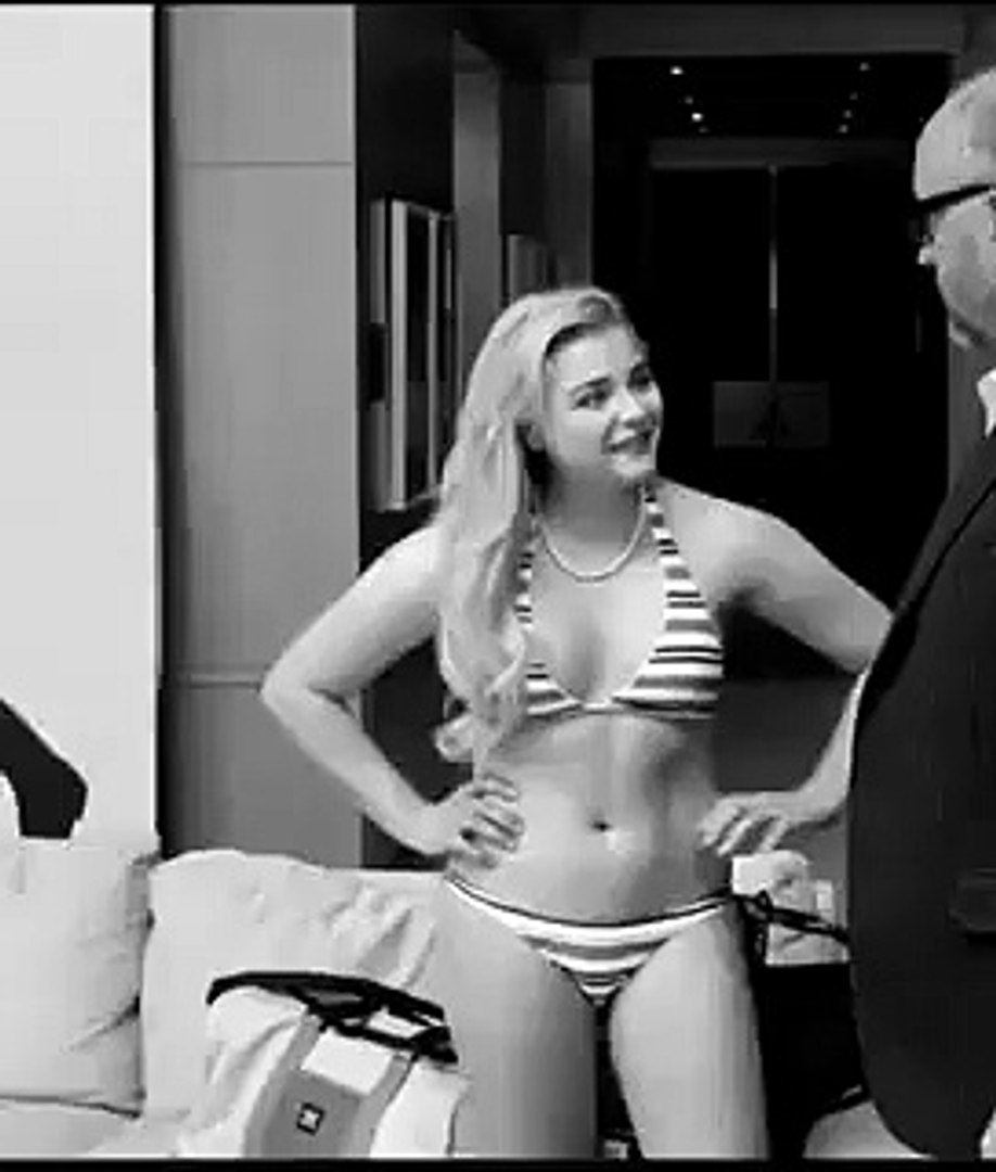 chloe grace moretz in a bikini full body by HighRiseMedia on