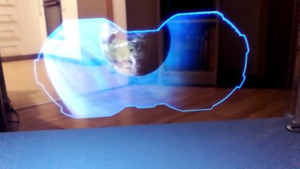 TONY STARK TECNOLOGY - How To make Future Hologram projector DIY
