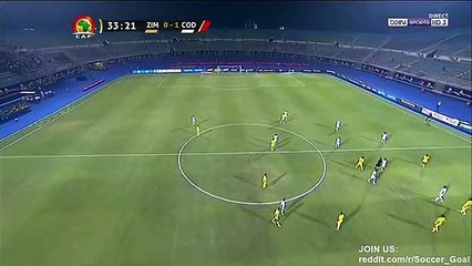 Cedric Bakambu Goal HD - Zimbabwe 0 - 2 D.R. Congo - 30.06.2019 (Full Replay)