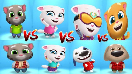 Cyber Angela vs Frosty Tom vs Neon Angela vs Talking Tom vs Talking Ben vs Talking Ginger vs Talking Hank